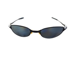 Oakley EWire 2.1 Gunmetal Oval Sport Polorized Sunglasses (Scratch Frame & Lens)