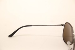 SALVATORE FERRAGAMO SF131S 067 Shiny Gunmetal Cocoa 60mm Sunglasses (#1109)