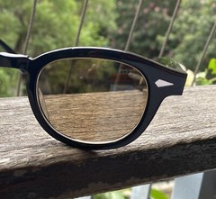 Men Brown Glass Sunglasses Women Black Glasses Johnny Depp Light Brown Sunglass
