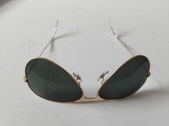 Ray-Ban Aviator Classic Gold /G-15 Green Polarized 58mm Sunglasses RB3025 001/58