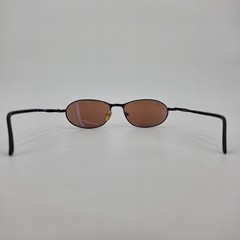 Serengeti 6534 Sunglasses Hurikanu Black Metal Round Oval Driver’s Lens READ