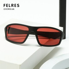 Men Sports Polarized Fishing Red Lens Sunglasses For See Fish Float Glasses New