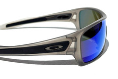 NEW Oakley TURBINE ROTOR Matte Grey POLARIZED Galaxy Jade Lens Sunglass 9307