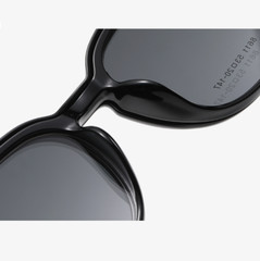 Men Women TR90 Eyeglasses 3 in 1 Magnetic Clip On Flip Up Polarized Sunglasses