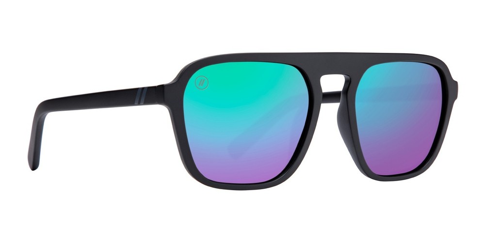 Blenders Meister Mister Romance Sunglasses Black w/ Gradient Polarized Lens NEW