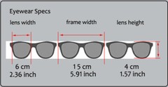 POLARIZED Anit Glare Square Lens Cover Fit Over Glasses Sunglasses UV Protect
