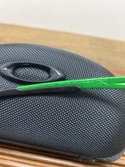 Oakley GDLP eye jacket redux sunglasses green frame black lens