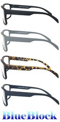 Blue Light Blocking Glasses Computer Gaming Retro Eyewear Vision Care Protection