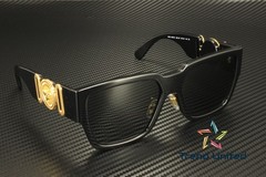 VERSACE VE4483D GB1 87 Black Dark Grey 57 mm Men’s Sunglasses