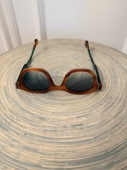 Jean Philippe Joly Positive Attitude 378 Honey Havana Dark Green Sunglasses