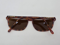 Levi’s I’s Bausch & Lomb B&L W1358 Havana Frame Brown B-15 Glass Lens Sunglasses