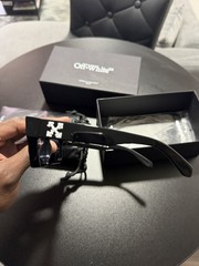 Off White Virgil Sunglasses Men’s 53 Mm Blue Lens