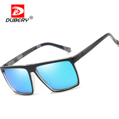 DUBERY Men Women Polarized Sport Sunglasses Square Driving Fishing Glasses UV400