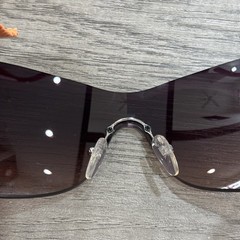 ⁠PRADA SPR72G Star Shield Sunglasses Red Y2K Vintage Archive HYDE Worn w/ Card⁠