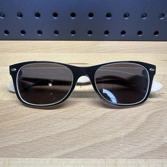 Ray-Ban RB2132 875 NEW WAYFARER Sunglasses Black Beige 52-18 3N