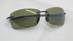 Maui Jim Lighthouse MJ-423-11 Sunglasses Rimless Frame Only. Made in Japan