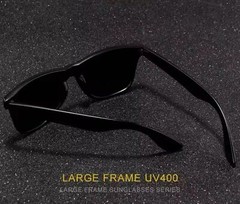 Classic Square Polarized Sunglasses Men Women Retro Black Sun Glasses Male