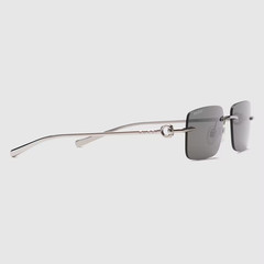 Gucci GG1703S Sunglasses Silver 54mm | Authentic | Made in Italy | New