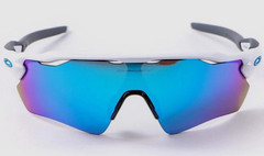 Oakley 0OO9208 Radar EV Path Shield Sunglasses – Polished White/Prizm Sapphire