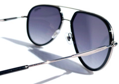 NEW CARRERA Polished Gunmetal Black Frame Gradient Black Sunglass 295/S 8079O