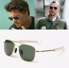 Aviator Men Sunglasses Military Pilot Ultraviolet Polarized Lens Driving Eyewear