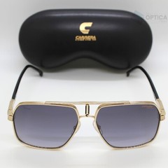 NEW Carrera 1055/S Sunglasses 2M2 Gold Metal Navigator Frame / Dark Grey Lenses