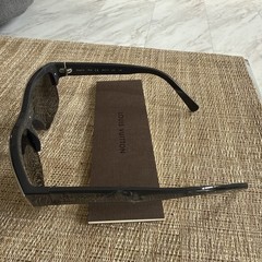 Louis Vuitton Chrome & Gray Marble Sunglasses Z0661W