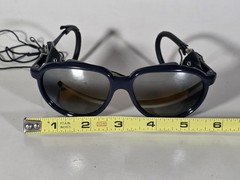 Vintage 80s Bollé Glacier Sunglasses Nylon Frame Japan Blue Ski Glasses