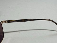 Ray-Ban RB3664CH Polarized Chromance Square Sunglasses Brown Tortoise Gold Front
