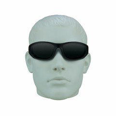 Foam Padded Motorcycle Wrap Sunglasses for Bikers Wind Resistant Foam Large – XL