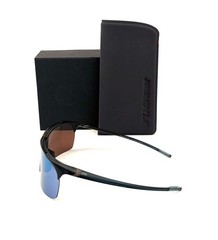 TAG HEUER TH400118I 0091H Matte Blue / Brown Polarized 132mm Sunglasses