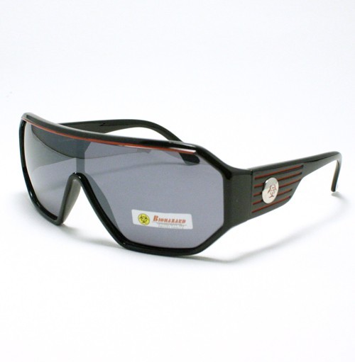 ROBOT Sunglasses for Men Futuristic Celebrity Flat Top BLACK Color Stripes New