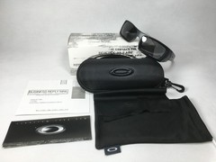 Oakley Gascan Sunglasses OO9014-03-437 Matte Black Gray Tinted with Pouch