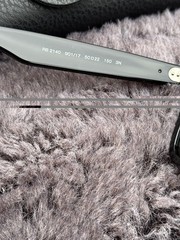 New Ray-Ban Wayfarer Black Matte RB2140 Sunglasses