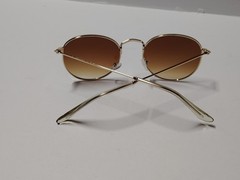 Sunglasses Ray-Ban RB3447 Brown lens Gold Frame Unisex
