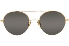 RetroSuperFuture Cooper O1C/R FW17 Sunglasses Black/Gold/Solid Grey 52mm