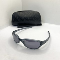 OAKLEY FIVES 2.0 RARE CRYSTAL BLACK SUNGLASSES IRIDIUM LENS SILVER LOGO 03-420