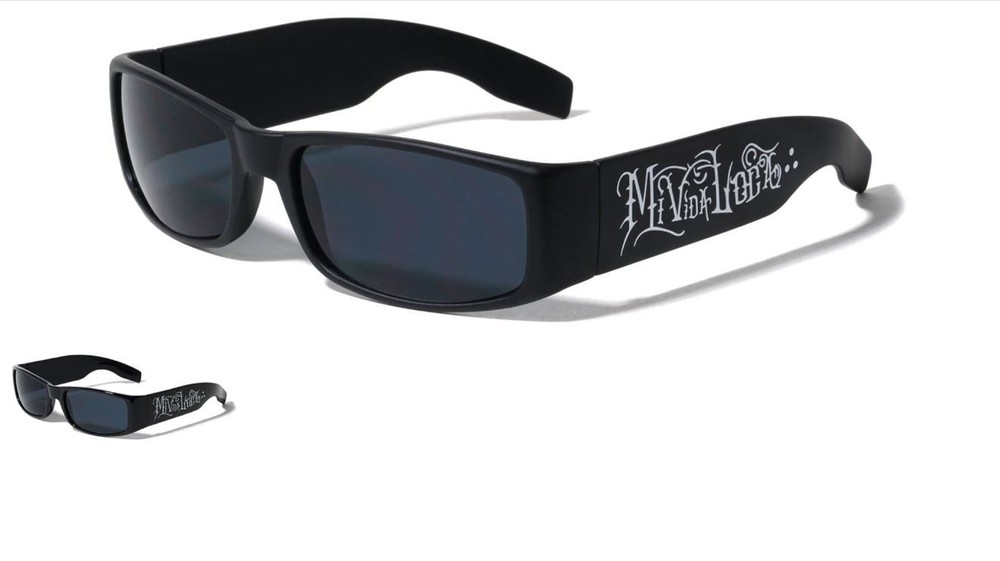MEN SUNGLASSES CLASSIC RAPPER GANG STYLE SMALL SQUARE FRAME RETRO BLACK LENS