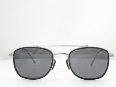 Persol Sunglasses PO5005ST 8006B1 Silver/Black w/ Dark Grey Lenses Unisex 50mm