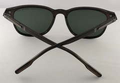 Montblanc Full Rim Sunglasses | Black Frame | 100% UV Protected Green Lenses