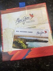 Maui Jim All Access Card – Good For Any Free Pair From Their Website $450 Value