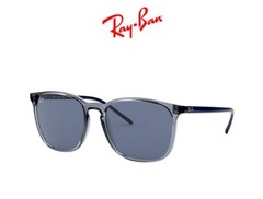 Ray Ban RB4387 145/18/56 Men’s Transparent Blue Sunglasses