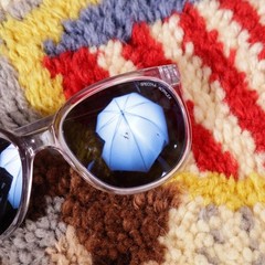Vintage Bolle Acrylex 396 Sunglasses Clear Frame Blue Lens Made in France Ski