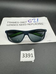 Nike Sunglasses Frame Only R EV1072 434 Premier Matte Blue Rectangular 59 mm