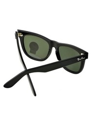 New Ray-Ban RB2140 Wayfarer Black Frame /G15 Green Unisex 54MM Sunglasses