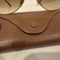 Ray Ban Cockpit Light Brown Gradient Aviator Unisex Sunglasses RB3362 001