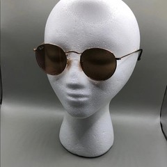 Ray-Ban RB 3447-N Round Metal 001/Z2 Gold Pink Sunglasses 50-21-145 Italy UNISEX