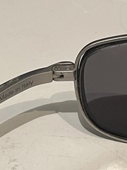 Bolle Thunderstruck 3919272116 Sunglasses Gunmetal Black Wrap Italy Excellent