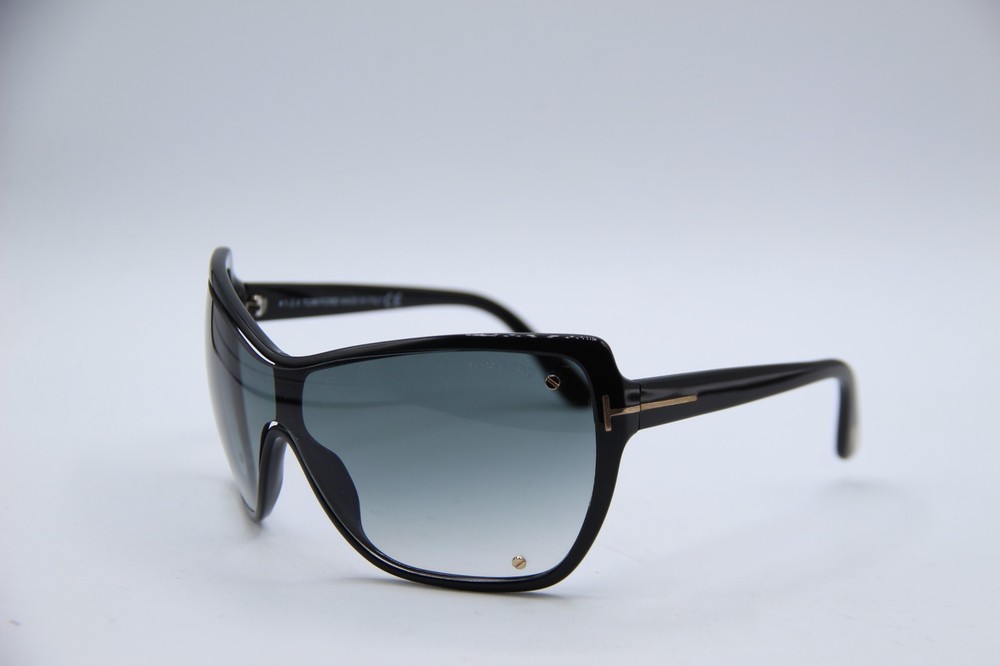 NEW TOM FORD TF 363 01B EKATERINA BLACK GRADIE AUTHENTIC FRAMES SUNGLASSES 135MM