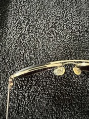 Genuine Artcraft USAF Military Issue Aircrew Aviator sunglasses Gold RX unknown